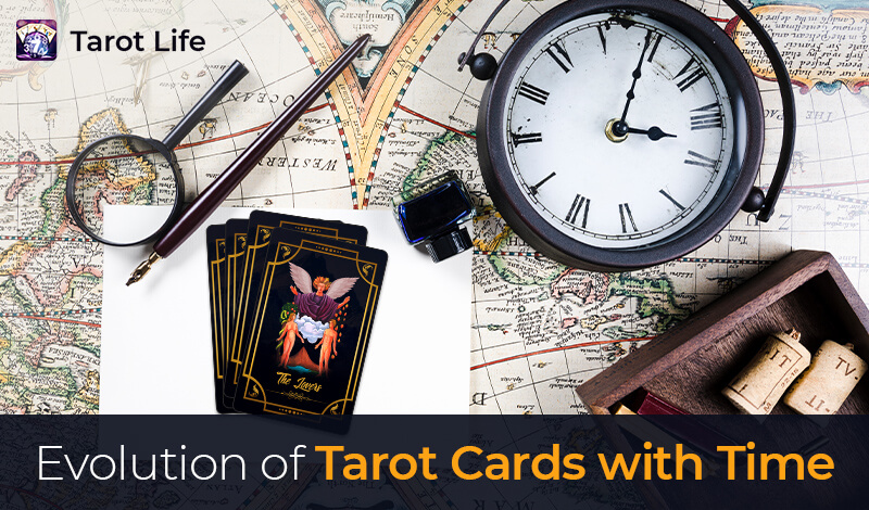 Evolution of Tarot Cards with Time