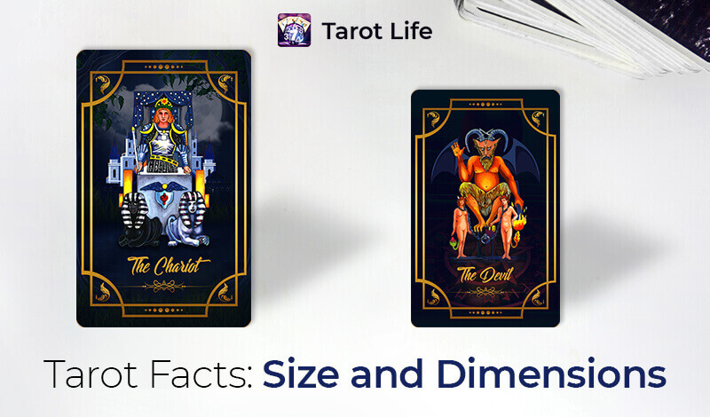 Typical Tarot Card Size and Its Dimension