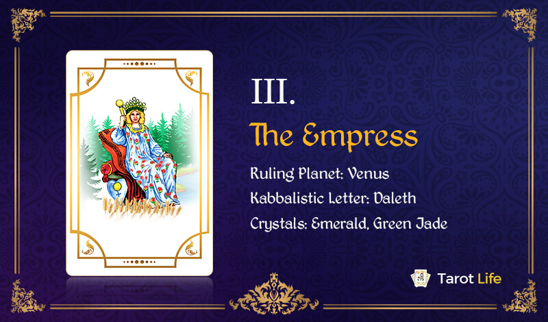 The Empress Love Tarot Card